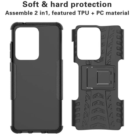 Sturzsichere, robuste Outdoor Handyhülle für Samsung Galaxy S20 Ultra in Schwarz