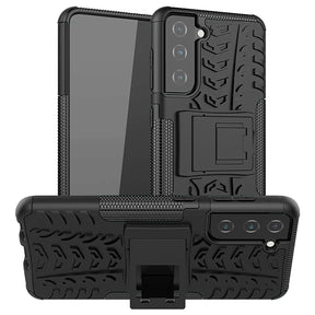 Sturzsichere, robuste Outdoor Handyhülle für Samsung Galaxy S22 Plus in Schwarz