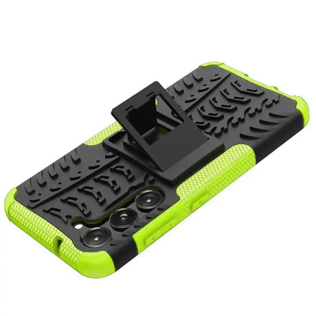 Sturzsichere, robuste Outdoor Handyhülle für Samsung Galaxy S23 Plus in Grün