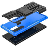 Sturzsichere, robuste Outdoor Handyhülle für Samsung Galaxy S23 Ultra in Blau