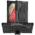 Sturzsichere, robuste Outdoor Handyhülle für Samsung Galaxy S23 Ultra in Schwarz