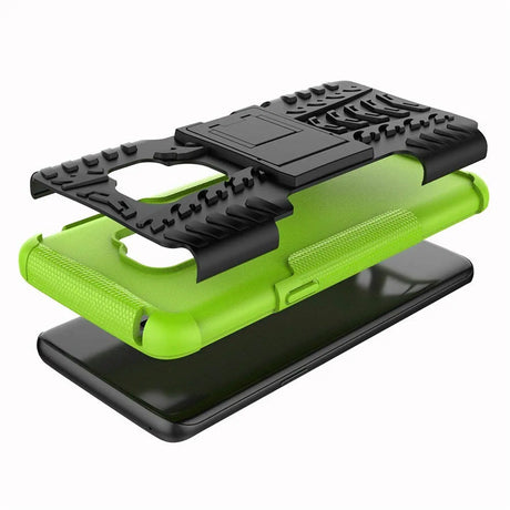 Sturzsichere, robuste Outdoor Handyhülle für Samsung Galaxy S9 in Grün