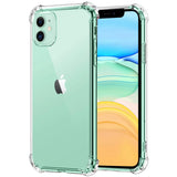 Stoßdämpfende, durchsichtige Handyhülle für iPhone 11