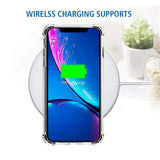 Stoßdämpfende, durchsichtige Handyhülle für iPhone 11 Pro Max
