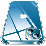 Stoßdämpfende, durchsichtige Handyhülle für iPhone 13 Mini