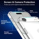 Stoßdämpfende, durchsichtige Handyhülle für iPhone 17 Air