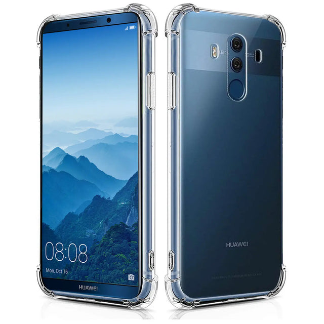 Stoßdämpfende, durchsichtige Handyhülle für Huawei Mate 10 Pro