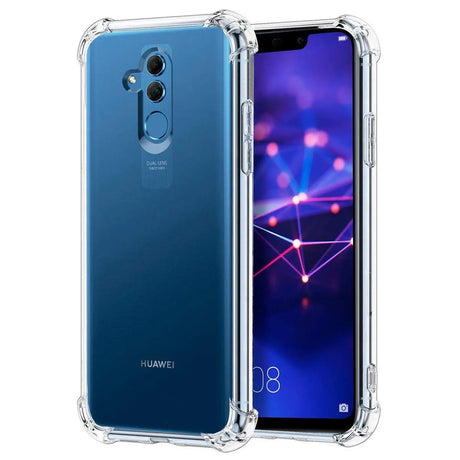 Stoßdämpfende, durchsichtige Handyhülle für Huawei Mate 20 Lite