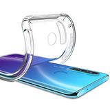 Stoßdämpfende, durchsichtige Handyhülle für Huawei P30 Lite