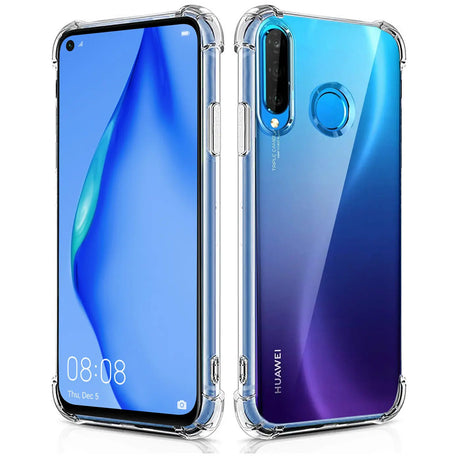 Stoßdämpfende, durchsichtige Handyhülle für Huawei P40 Lite E