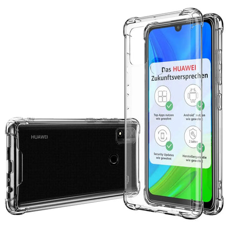 Stoßdämpfende, durchsichtige Handyhülle für Huawei P Smart 2020