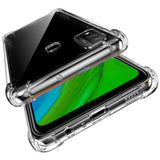 Stoßdämpfende, durchsichtige Handyhülle für Huawei P Smart 2020