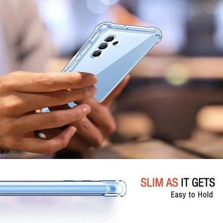 Stoßdämpfende, durchsichtige Handyhülle für Samsung Galaxy A13 5G / A04s