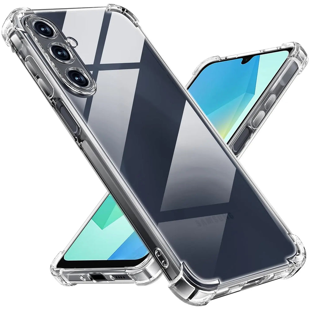 Stoßdämpfende, durchsichtige Handyhülle für Samsung Galaxy A16 5G