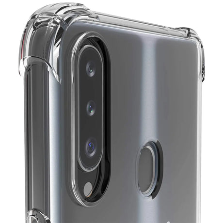 Stoßdämpfende, durchsichtige Handyhülle für Samsung Galaxy A20s