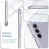 Stoßdämpfende, durchsichtige Handyhülle für Samsung Galaxy A34 5G