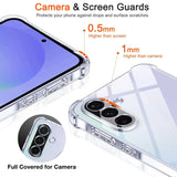 Stoßdämpfende, durchsichtige Handyhülle für Samsung Galaxy A36 5G