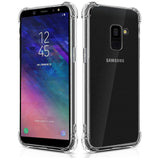 Stoßdämpfende, durchsichtige Handyhülle für Samsung Galaxy A6