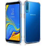 Stoßdämpfende, durchsichtige Handyhülle für Samsung Galaxy A7 2018