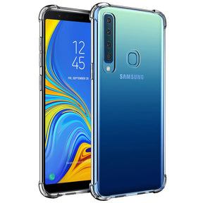 Stoßdämpfende, durchsichtige Handyhülle für Samsung Galaxy A9 2018