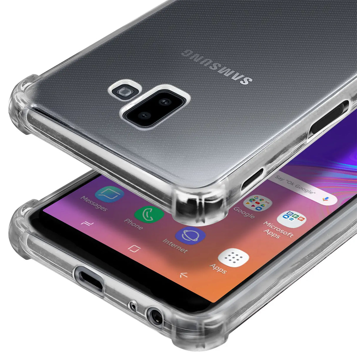 iPhone 11 Pro Max Klapphülle in Transparent mit Kartenfächern und Schutz