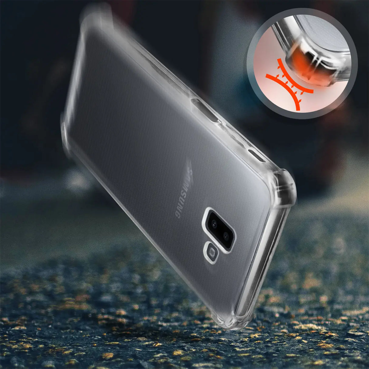 iPhone 11 Pro Max Klapphülle in Transparent mit Kartenfächern und Schutz