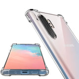 Stoßdämpfende, durchsichtige Handyhülle für Samsung Galaxy Note 10 Plus