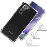 Stoßdämpfende, durchsichtige Handyhülle für Samsung Galaxy Note 20 Ultra