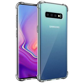 Stoßdämpfende, durchsichtige Handyhülle für Samsung Galaxy S10
