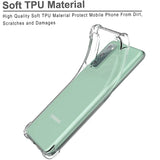 Stoßdämpfende, durchsichtige Handyhülle für Samsung Galaxy S20 FE