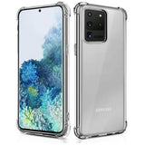 Stoßdämpfende, durchsichtige Handyhülle für Samsung Galaxy S20 Ultra