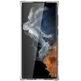 Stoßdämpfende, durchsichtige Handyhülle für Samsung Galaxy S22 Ultra