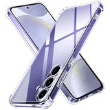 Stoßdämpfende, durchsichtige Handyhülle für Samsung Galaxy S24 Plus