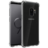 Stoßdämpfende, durchsichtige Handyhülle für Samsung Galaxy S9