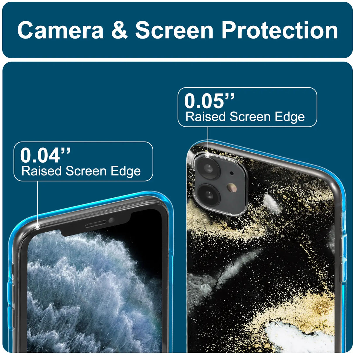 Edel designte Luxus Marmor Handyhülle für iPhone 12 Mini