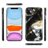 Edel designte Luxus Marmor Handyhülle für iPhone 12 Mini