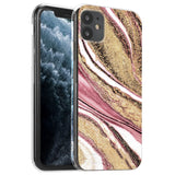 Edel designte Luxus Marmor Handyhülle für iPhone 12 Mini