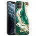 Edel designte Luxus Marmor Handyhülle für iPhone 12 Mini