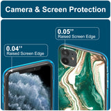 Edel designte Luxus Marmor Handyhülle für iPhone 12 Mini