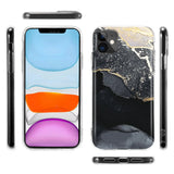 Edel designte Luxus Marmor Handyhülle für iPhone 12 Mini