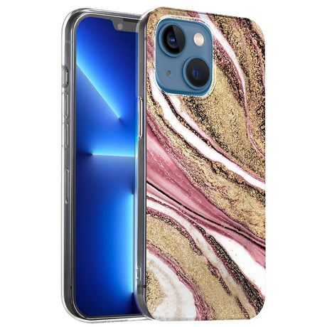 Edel designte Luxus Marmor Handyhülle für iPhone 13