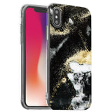 Edel designte Luxus Marmor Handyhülle für iPhone X / XS