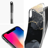 Edel designte Luxus Marmor Handyhülle für iPhone X / XS