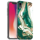 Edel designte Luxus Marmor Handyhülle für iPhone XR
