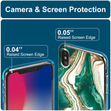 Edel designte Luxus Marmor Handyhülle für iPhone XR