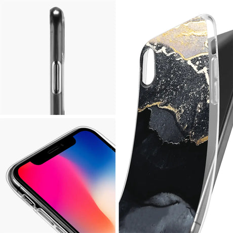 Edel designte Luxus Marmor Handyhülle für iPhone XR