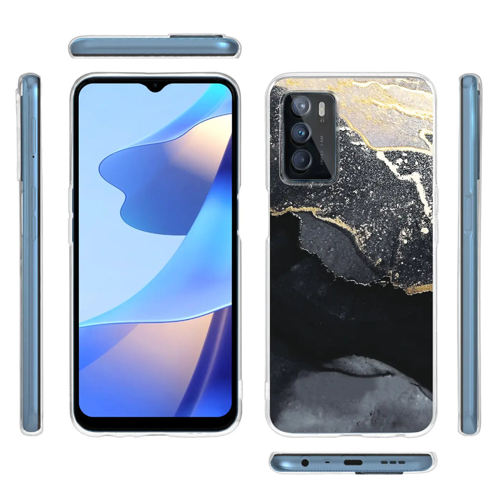 Edel designte Luxus Marmor Handyhülle für OPPO A16 / A16s