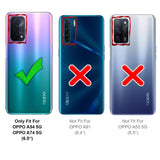 Edel designte Luxus Marmor Handyhülle für OPPO A54 5G / A74 5G