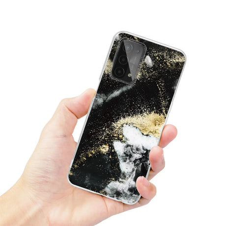 Edel designte Luxus Marmor Handyhülle für OPPO A54 5G / A74 5G