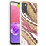 Edel designte Luxus Marmor Handyhülle für Samsung Galaxy A03s